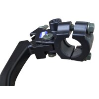 Bremshebel links mechanisch mit Spiegelhalter Lenker 22mm schwarz