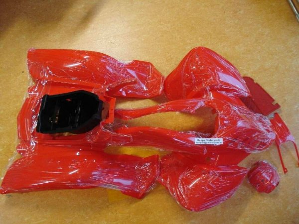 Plastik Set Verkleidung Rot für China Quad ATV Bashan Jingling 150-250cc HMParts